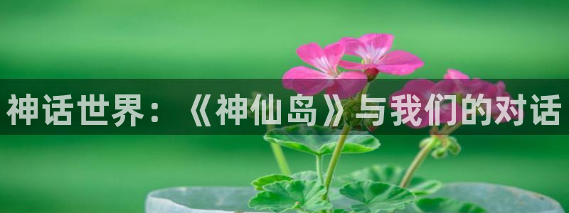 人生就是搏：神话世界：《神仙岛》与我们的对话